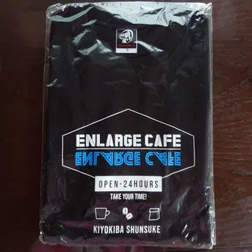 ENLARGE CAFE 티셔츠 S 사이즈