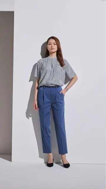 새상품! ORIHICA 플라밍고 PANTS M 블루