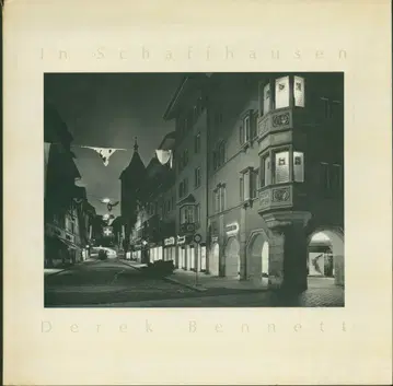 사인 포함 Derek Bennett In Schaffhausen