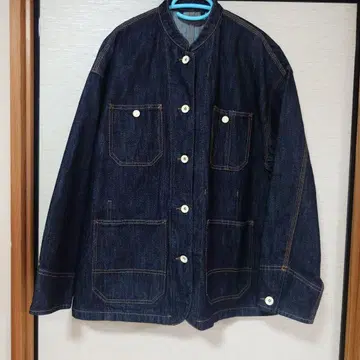 PARICI 12.5OZ 데님 커버올 네이비/M
