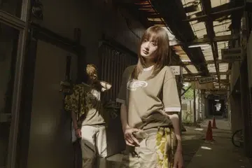 age factory 링거 T 카키 M 사이즈