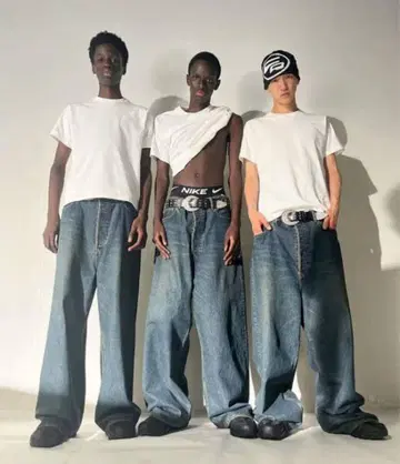 [ 초레어 ] 초기 future archive baggy denim