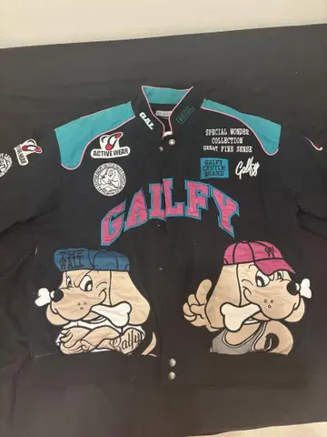 GALFY 바시티 자켓 중형견 디자인