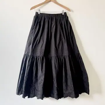 Spick&Span 23AW 자수 레이스 스커트 38