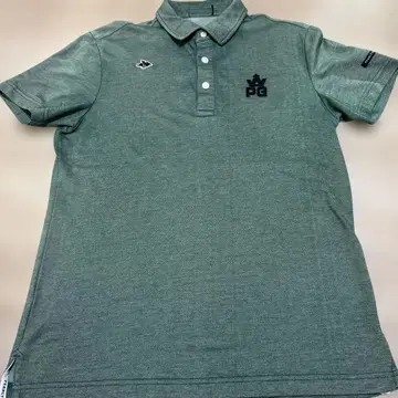 파리게이츠 PG 로고 그레이 피케 셔츠