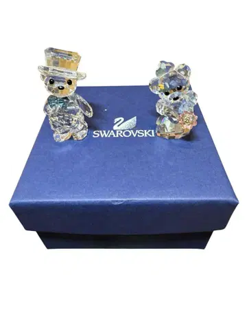SWAROVSKI 크리스탈 베어와 토끼