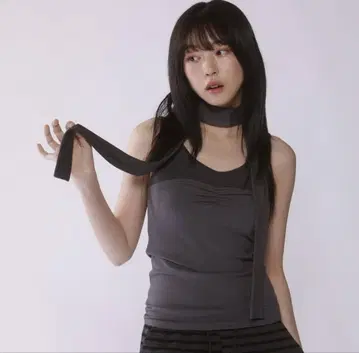 Bicolor Tie Tank Top