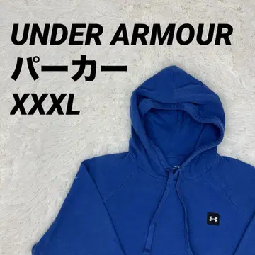 Under Armour 파란색 후드티 남녀 공용