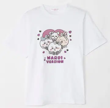 치이카와 마지컬 치이카와 T셔츠 나쁜 버전이다 모두 화이트