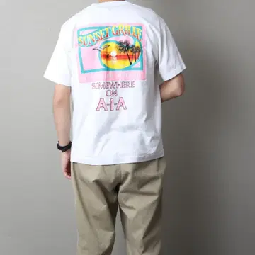 1990's MadeinUSA Print T-Shirt 111033