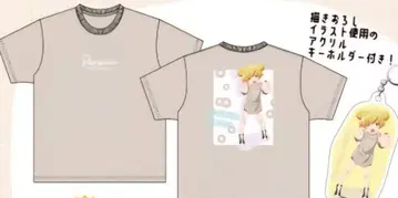 바케모노가타리 시리즈 오시노 시노부 프린트 T셔츠 베이지