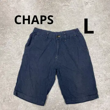 247 CHAPS 하프 팬츠 네이비 L 남성용