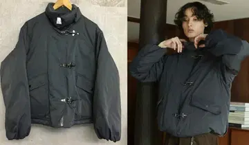 bleme 24aw 새상품급 파이어맨 볼륨 충전솜 블루종
