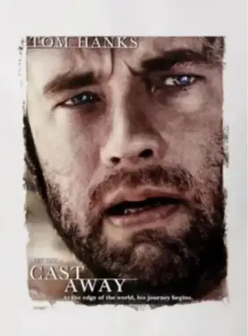 캐스트 어웨이 영화 티셔츠 Cast Away 톰 행크스 레어