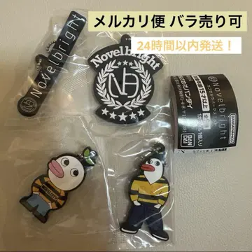 Novelbright 가챠가챠 캡슐 러버 마스코트 로고 외