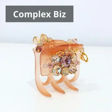 Complex Biz 컴플렉스비즈 / 디저트 클립 (중) 핑크