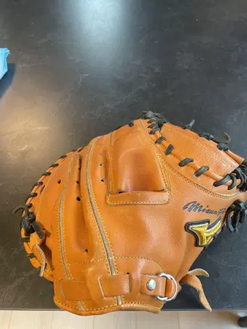 Mizuno Pro 야구 글러브 오렌지