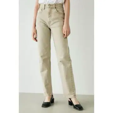 PLAIN JEANS COLOR STRAIGHT 베이지