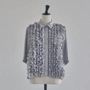 RIKO Tokyo 블라우스 Petal frill blouse