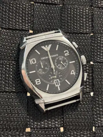 EMPORIO ARMANI 손목시계 블랙 벨트 없음