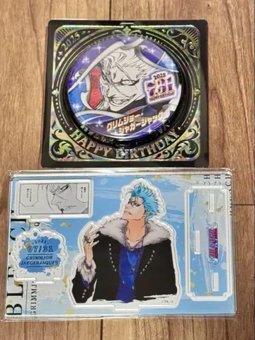 새상품 BLEACH 그림죠 생일 캔뱃지 명장면 디오라마 피규어
