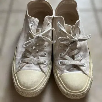 Converse 화이트 로우컷 스니커즈