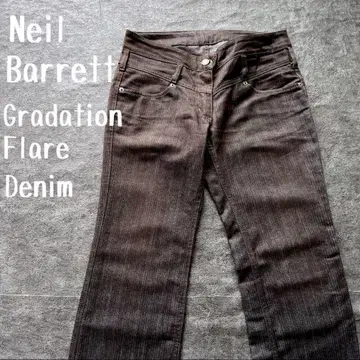 NEIL BARRETT 플레어 데님 팬츠