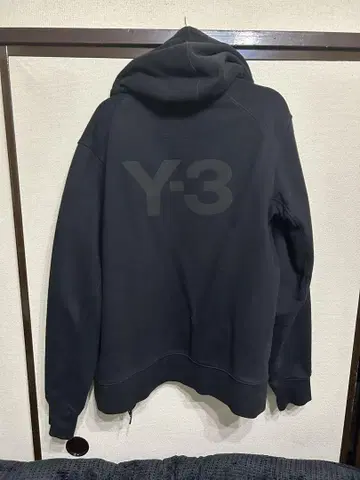 Y-3 앞 지퍼 후드티 L 사이즈
