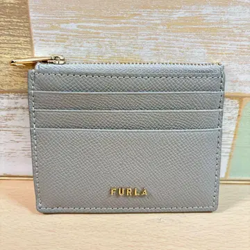 FURLA 그레이 프래그먼트 케이스 카드 케이스