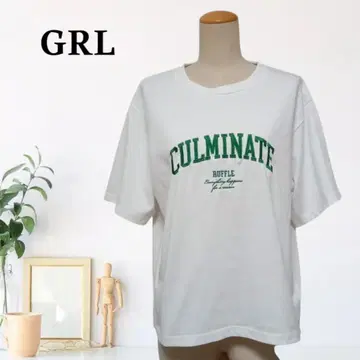 zB477 [ F ] GRL 티셔츠 박스 실루엣 캐주얼