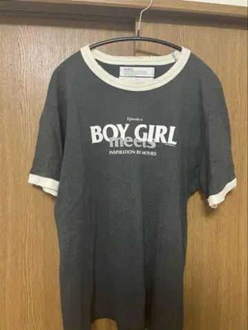 dairiku 링거 T셔츠 22ss boy meets girl