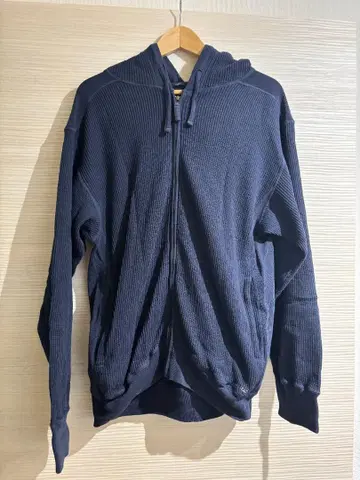 45R 와플 후드티 네이비 USED