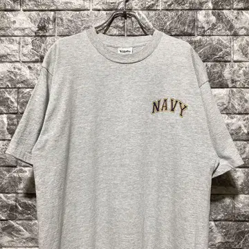 레어 NAVY 보더 T셔츠 USA제 미국제