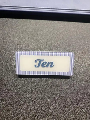 야마자키 텐 Cool 네임택 배지