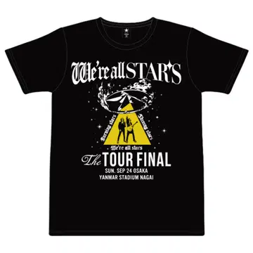 B'z STARS FINAL 한정판 티셔츠 2XL