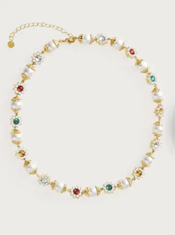 [레어] enroute jewelry 스타일 목걸이 빈티지 90s