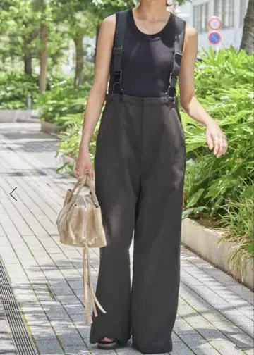 spick&span 서스펜더 워커 팬츠