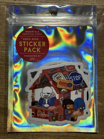 104 Undertale 언더테일 스티커 씰
