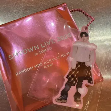 SMTOWN LIVE 2025 굿즈 미니 아크릴 키링 재민