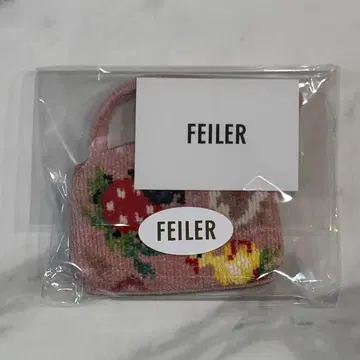 FEILER x 치카자와 레이스 하이디 페이즐리 사이드 파우치