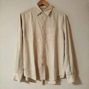 일본제 LINEN 린넨 셔츠 베이지 L 사이즈 made in japan