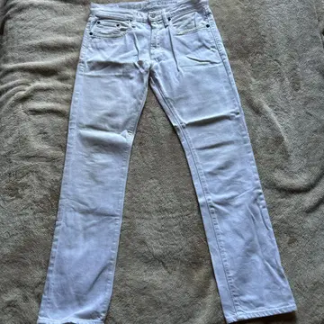 Gap 1969 화이트 스트레이트 데님