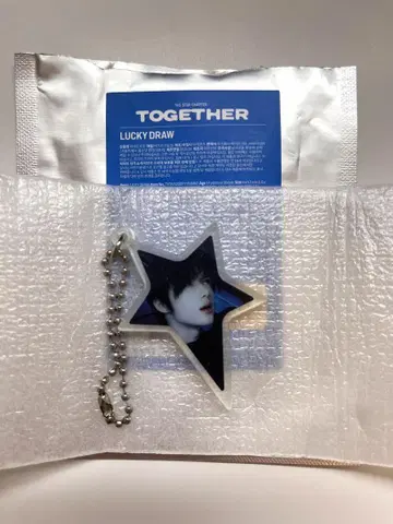 TXT TOGETHER POPUP 럭키드로우 아크릴 참 범규