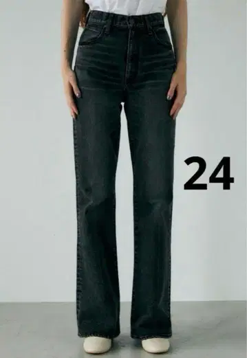 Moussy 마우지 MVS BLACK FLARE L 24