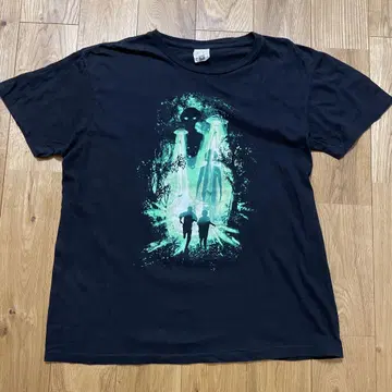 X-FILES X파일 티셔츠 블랙 구제 의류 USA