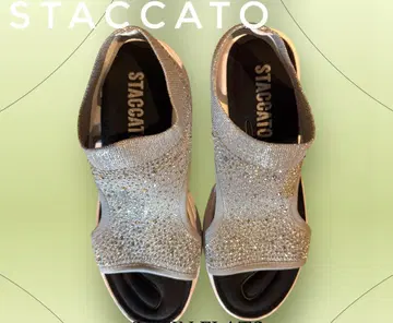 STACCATO 실버 스포츠 샌들 24cm