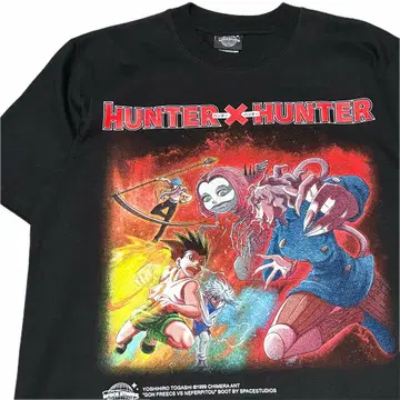 HUNTER HUNTER 헌터헌터 애니메이션 티셔츠 곤 키루아 L