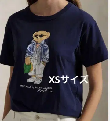Ralph Lauren 폴로베어 코튼 저지 티셔츠 XS