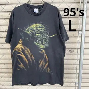 90's STAR WARS 요다 빈티지 티셔츠