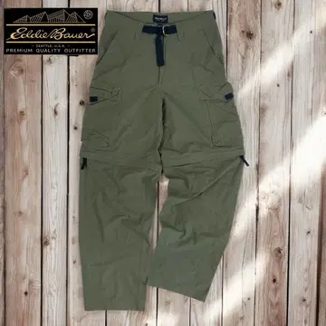 08M099 Eddie Bauer 2way 와이드 카고 팬츠 Y2K